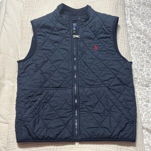 Polo by Ralph Lauren Navy Quilted Vest